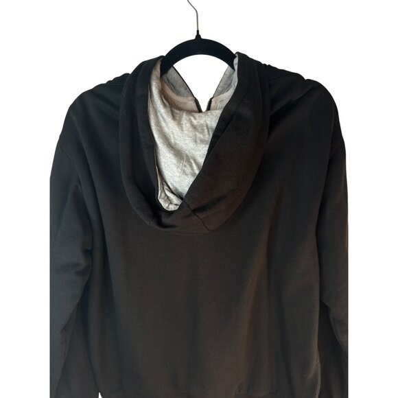 Genuine Dickies Large Black Full-Zip Hoodie With Drawstring Hood & Pockets - Picture 10 of 13